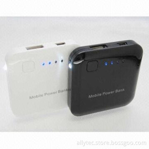 2,000mAh Power Charger for iPhone/Smartphones, with LED Light and 4 Power Indicators